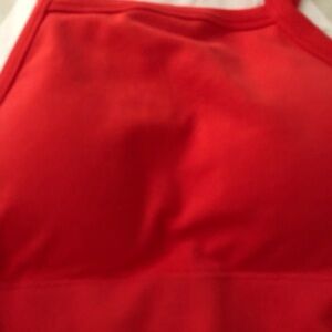 Red Sleeveless Top